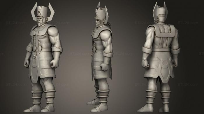 Military figurines (Galactus, STKW_1016) 3D models for cnc